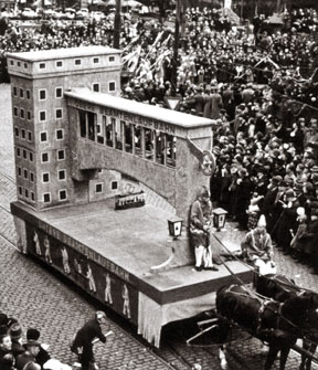 Beamtenlaufbahn 1938, © Landesmuseum Mainz