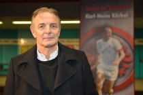 Karl-Heinz "Charly" Körbel: Eintracht-Legende und Sieger des Votings "Wessen Gehirn kommt ins neue Museum?" © Eintracht Frankfurt