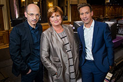 Maxim Biller, Christine Westermann, Volker Weidermann Foto:  ©   ZDF/Svea Pietschmann