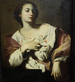 Francesco Guarino (1612 - 1654) Die heilige Agathe (1640 - 1645) Öl auf Leinwand. Neapel Museo die Capodimonte Foto: Diether v. Goddenthow
