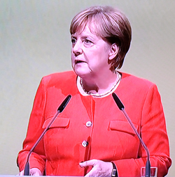Angela Merkel. Foto: Diether v. Goddenthow