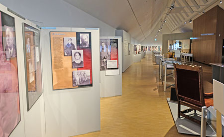 Ausstellungs-Impression Legalisierter Raub – Der Fiskus und die Ausplünderung der Juden in Hessen 1933-1945 © Foto: Diether v. Goddenthow 