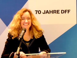 Ellen M. Harrington, Direktorin des DFF- Deutsches Filminstitut & Filmmuseum. © Foto: Diether v. Goddenthow