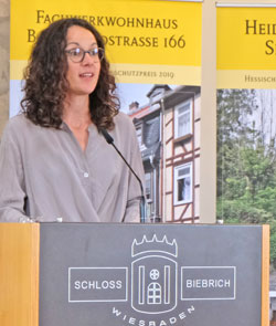 Kunst- und Kulturministerin Angela Dorn. ©  Foto: Diether v Goddenthow