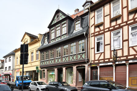2. Preis unter anderem für Anton Schreibweis für die Sanierung seines historischen Fachwerkwerkhauses in  Frankfurt-Höchst Bolongarostr.166.