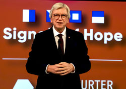 Ministerpräsident Volker Bouffier. © Frankfurter Buchmesse /Foto: Marc Jacquemin