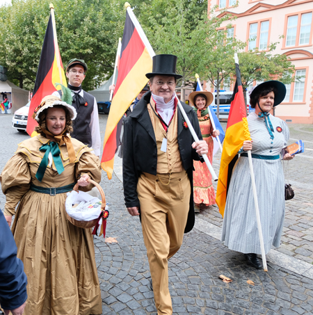 Landesfest Rheinland-Pfalz zum 70jährigen Jubiläum  © Foto Diether v. Goddenthow