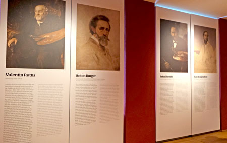 Die Liste der bekannten Künstlernamen, von denen die Werke der Sammlung Baechle stammen, ist ebenso lang und wie eindrucksvoll. © Foto: Diether v. Goddenthow