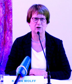 Karin Wolff, Geschäftsführerin Kulturfonds Frankfurt RheinMain © Foto: Heike  von Goddenthow 