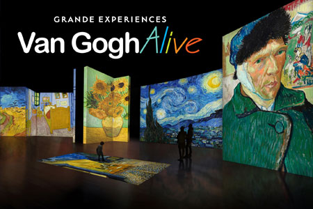 Van Gogh Alive Brand Image with Logo©Grande-Exhibitions