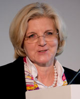 Prof. Dr. Martina Brockmeier, die Präsidentin der Leibniz-Gemeinschaft  © Foto Heike von Goddenthow