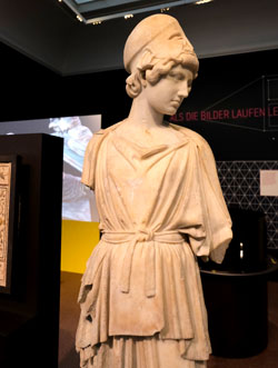 Statue der Athena aus der Hand des Bronzebildhauers Myron (1. Jh. n. Chr.) © Foto Diether von Goddenthow
