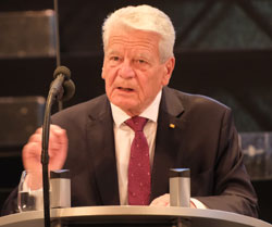 Altbundespräsident Joachim Gauck.  © Foto Diether von Goddenthow 