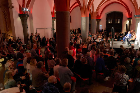 Tamara Štainer Debuet-Abend in der Römerhalle des Frankfurter Römers. © Alexander Paul Englert